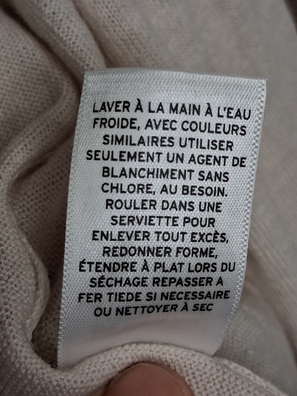 Halogen Merino Wool Blend Wrap Sweater Cardigan Belted Beige Balletcore Luxury - Picture 6 of 11
